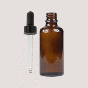 Bruinglas fles  (100 ML)